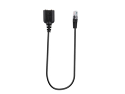 Cable para auriculares telefónicos que conecta el conector de 3,5 mm al adaptador Cisco RJ9/RJ10