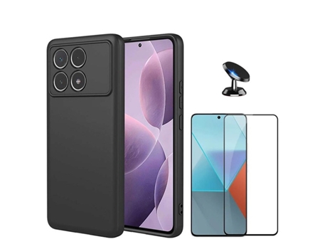 Protector de Pantalla Full Cover Carro para Xiaomi Xiaomi Poco F6 Pro PHONECARE Negro