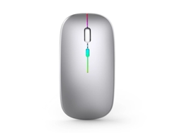 Ratón Recargable Con Retroiluminación Y Puerto Usb-c De Doble Modo, Compatible Con Teléfonos Móviles, Ordenadores Portátiles Y Tabletas.