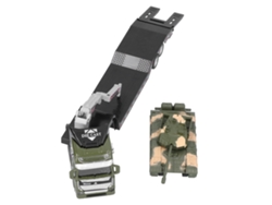 2026-set De Juguetes De Camiones Militares Y Tanques De Aleación, Modelo Altamente Simulado Para Niños, Verde Militar