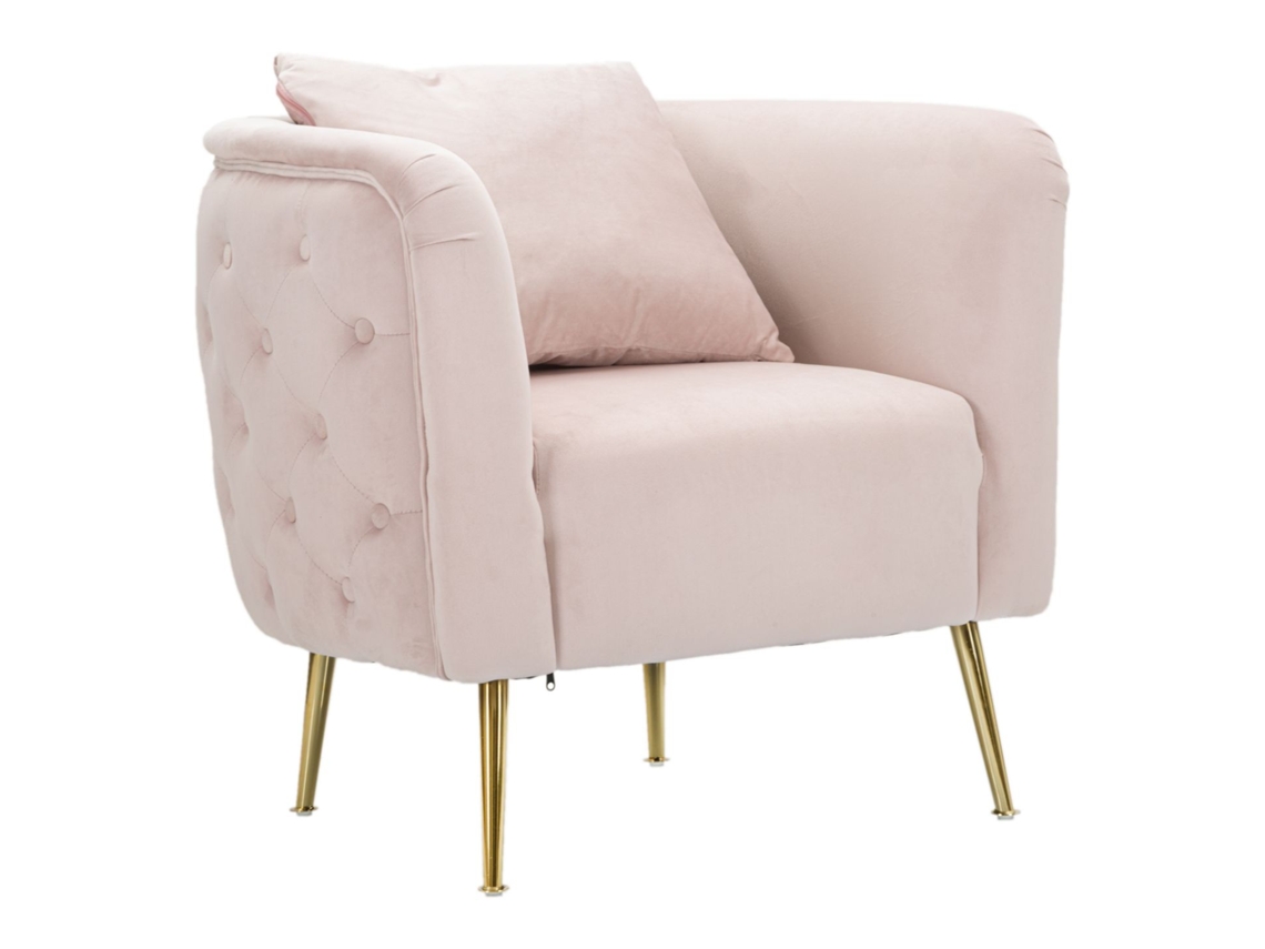 Sillón Bucarest Rosa 76X74X73 Cm MAURO FERRETTI