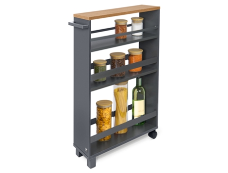 Carrito de Cocina Hylla Antracita BOMOE