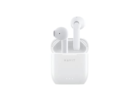Auriculares Bluetooth HAVIT Tw948 (In Ear - Micrófono - Blanco)