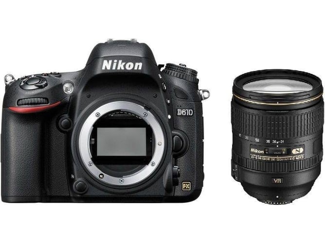 Kit Cámara Réflex NIKON D610 + AF-S 24-120 MM F4G ED VR
