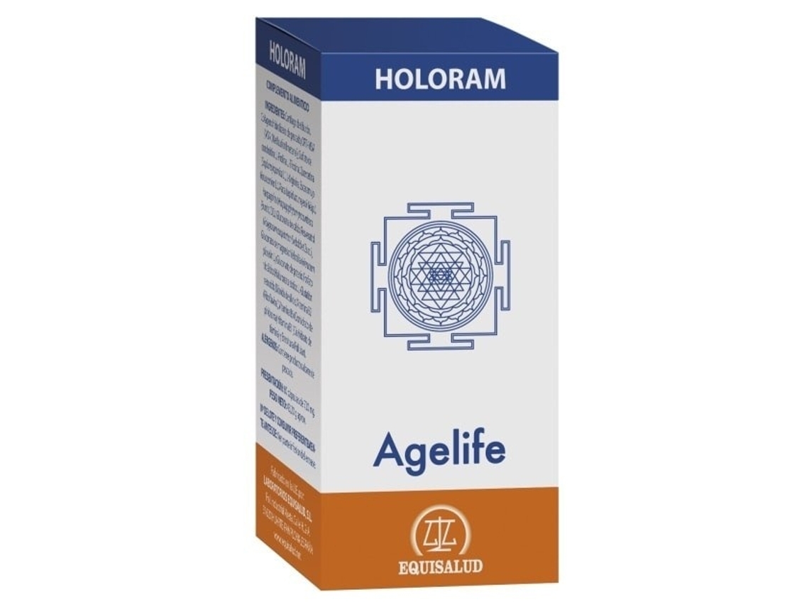Complemento Alimentar EQUISALUD Holoram Agelife (180 cápsulas)