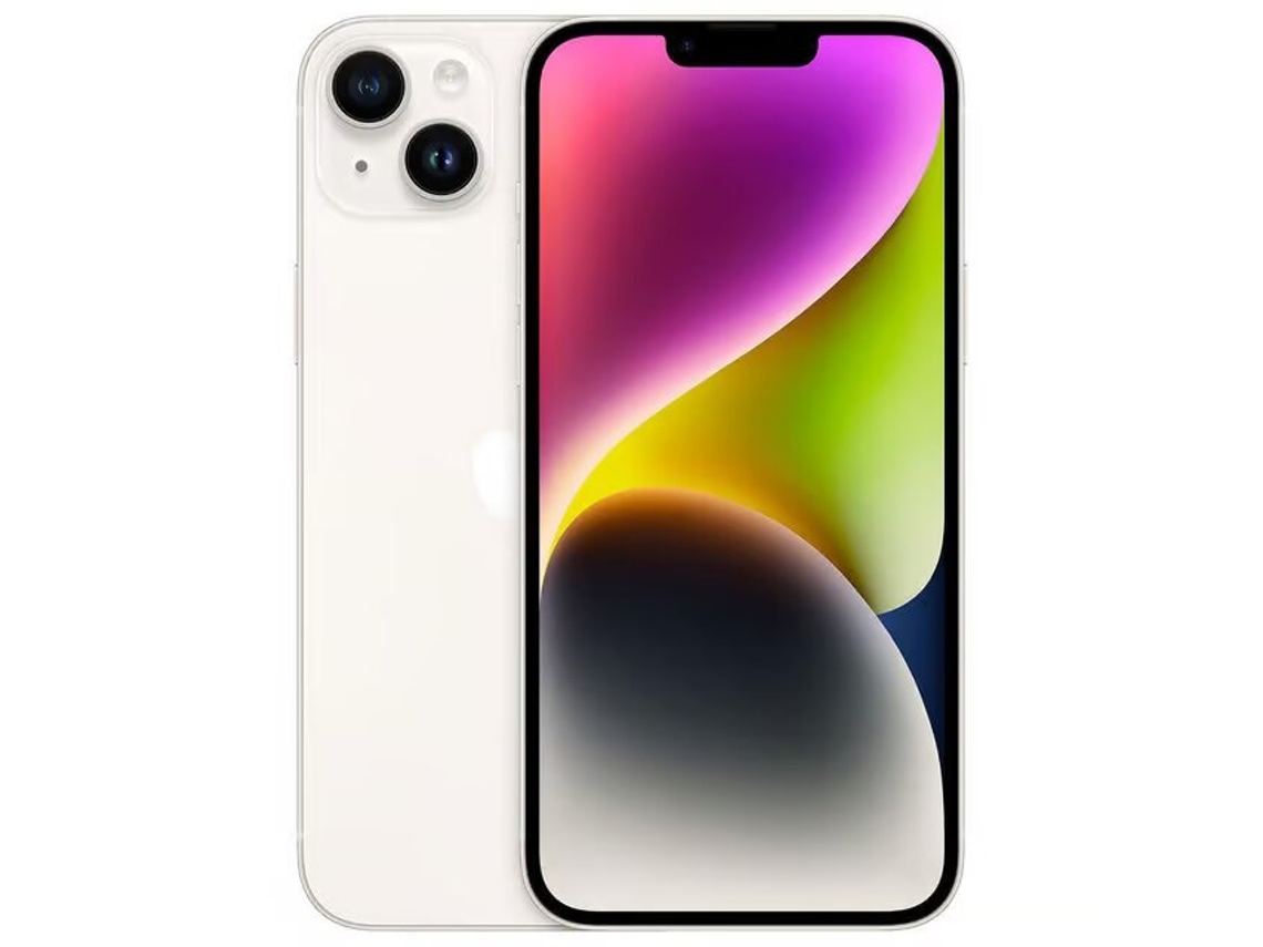 iPhone 14 Plus APPLE (Reacondicionado Como Nuevo - 256 GB - Blanco)