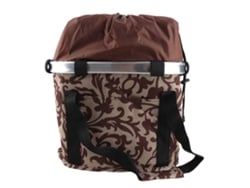 Cesta plegable para bicicleta con transportín extraíble para mascotas, cesta para el manillar para perros y gatos, bolsa delantera.