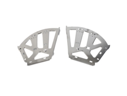 2 Bisagras De Acero Inoxidable Para Zapatero Giratorio De 3 Niveles