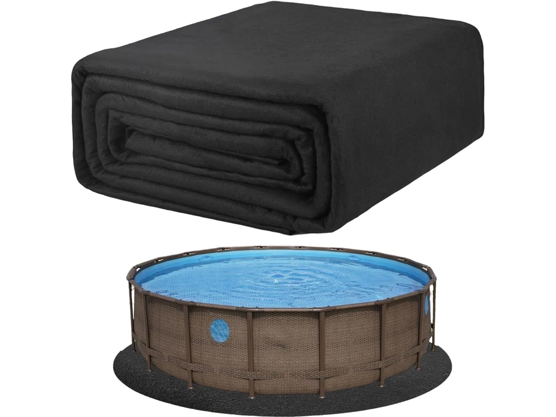 Alfombrilla Protectora Genérica Para Revestimientos De Piscinas:, Con Parte Inferior Precortada Acolchado Para El Suelo
