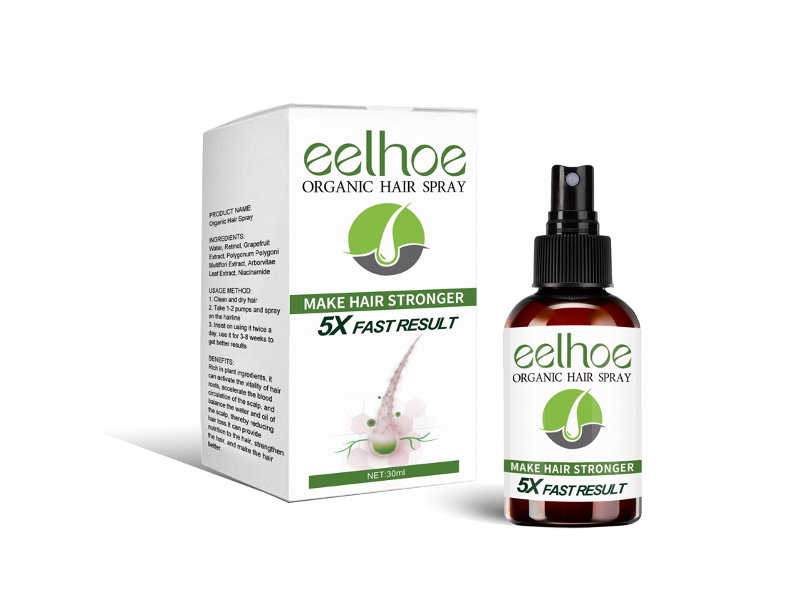 Spray capilar Eelhoe: nutre, suaviza, da volumen y refresca - Portátil