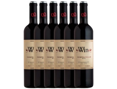 Vino Tinto MATARROMERA Matarromera Win.E Tinto Sin Alcohol Tempranillo Vino De La Tierra De Castilla Y León (0.75 L - 6 unidades)