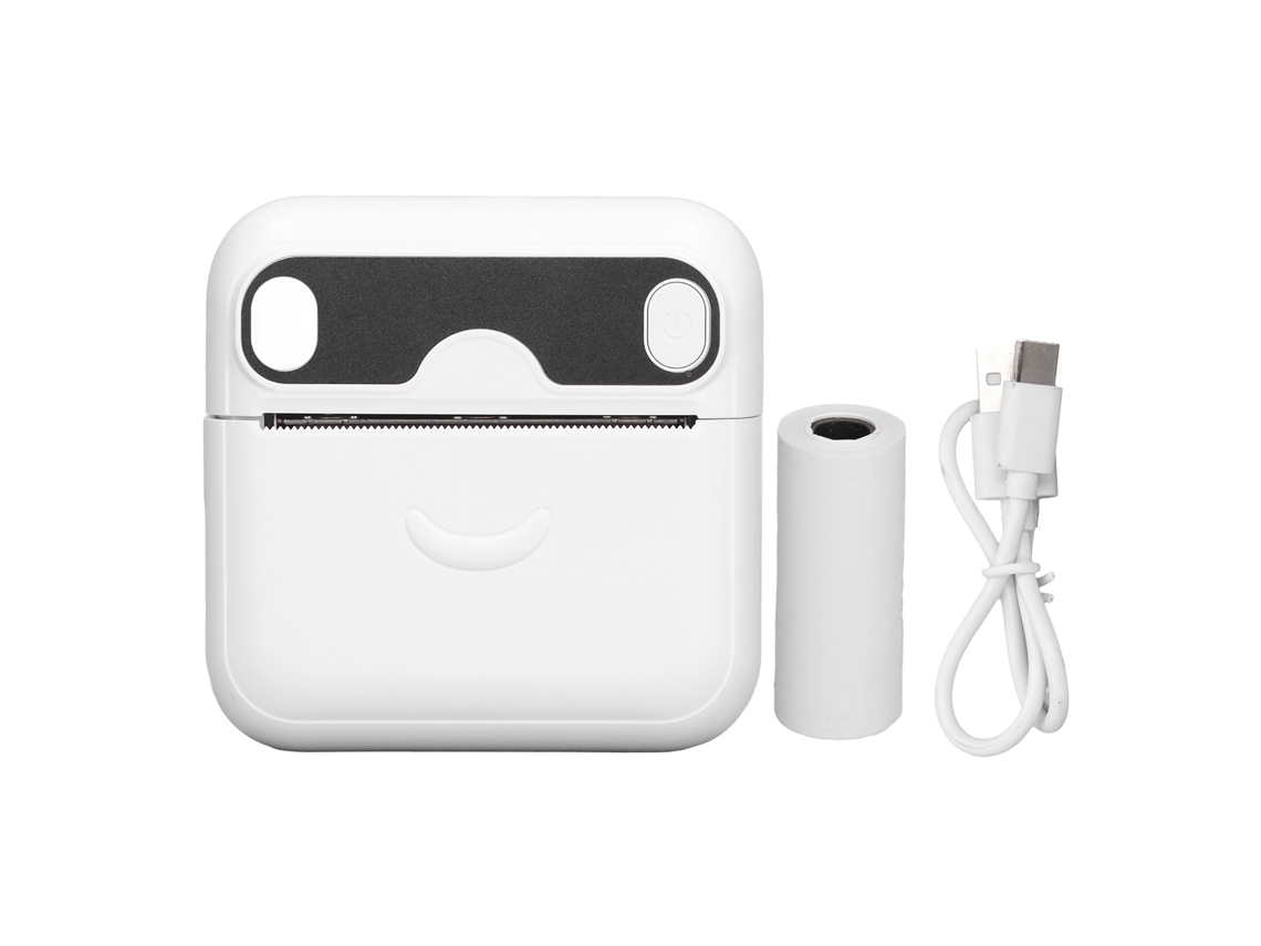 Mini impresora térmica portátil, sin tinta, Bluetooth inalámbrica, de bolsillo, para fotos.