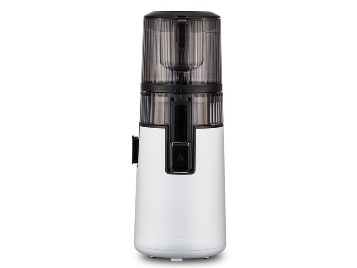 Extractor de jugos Hurom H70 FT blanco de 150 vatios y 1,8 l, fácil de limpiar