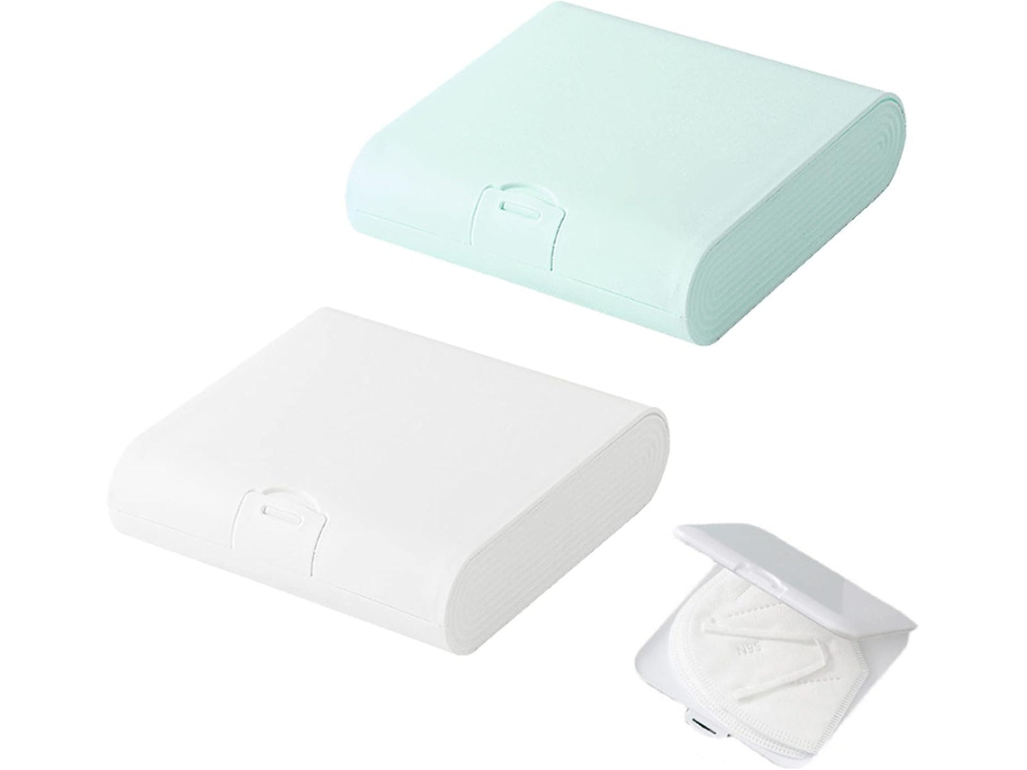 Organizador De Mascaras, Hisopos Y Toallas Sanitarias Con Material Pp Mate Resistente Y Portatil