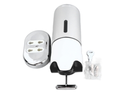 Dispensador De Jabón Manual De Gran Capacidad Para Montaje En Pared, Ideal Para Baño, Cocina Y Hotel. Fabricado En Abs.