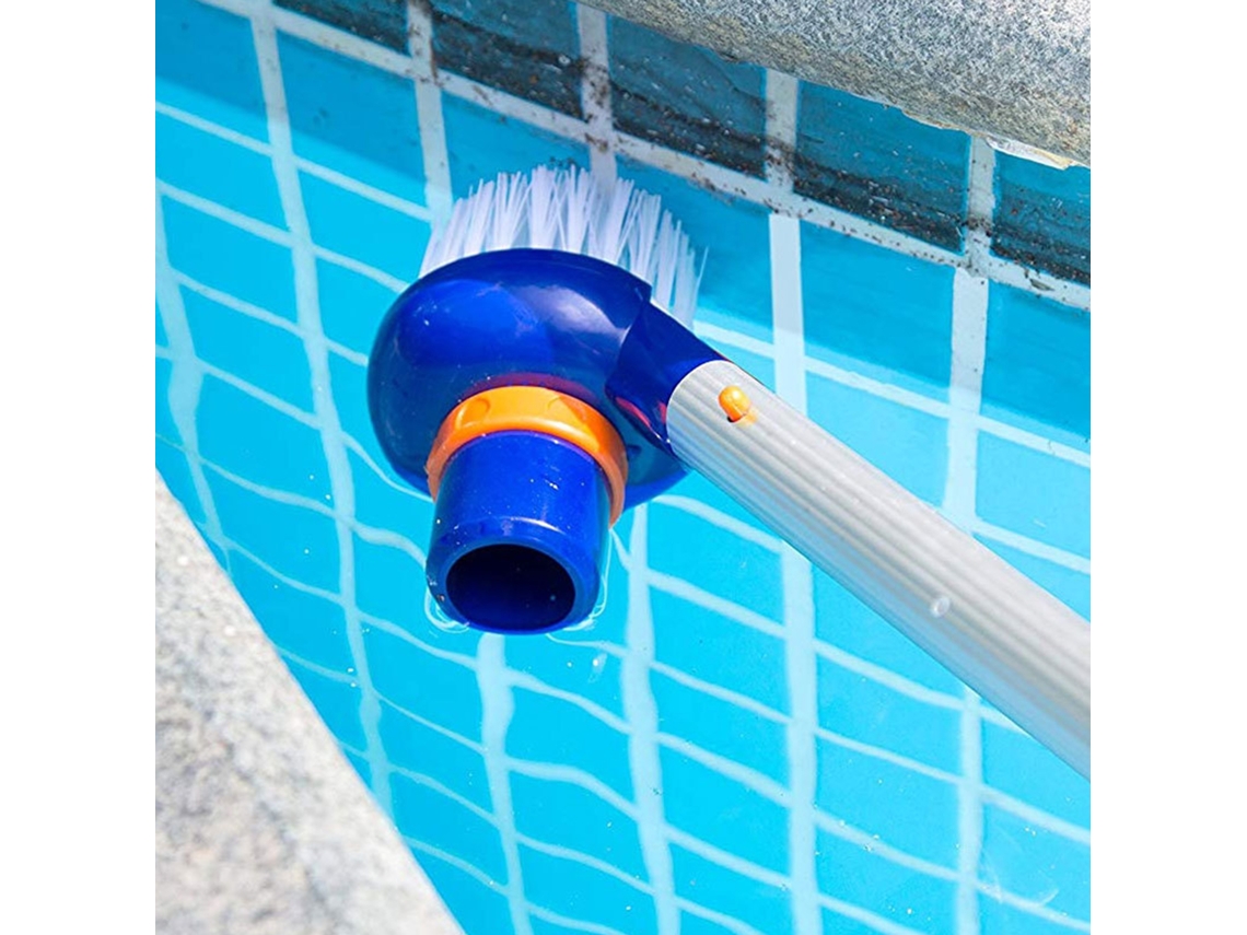 Cepillo De Limpieza Para Piscinas Con Cerdas Resistentes Para Escalones, Paredes Y Ladrillos En Spas Y Acuarios.