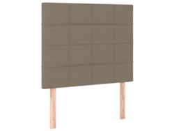 Cabecero color topo 100x5x118/128 cm Tejido Maison Exclusive