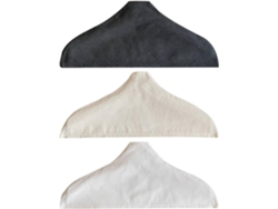 Protectores Perchas Lavables Antideslizantes Algodón 43 21 5 Juego 3 Trajes Hombre Protección Polvo Lino X Cm