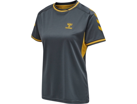 Camiseta de Mujer para Fitness HUMMEL Hmlaction Poly Marrón (M)