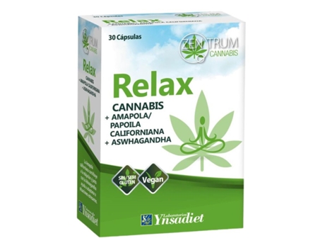 Zentrum Cannabis Relax Sin Gluten 30Caps YNSADIET