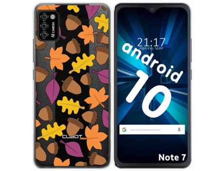 Carcasa Cubot Note 7 TUMUNDOSMARTPHONE Dibujos Transparente Multicolor