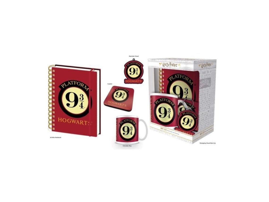 Caja Regalo Pyramid International Harry Potter Plataforma 9 3/4 630 Ml Mixta