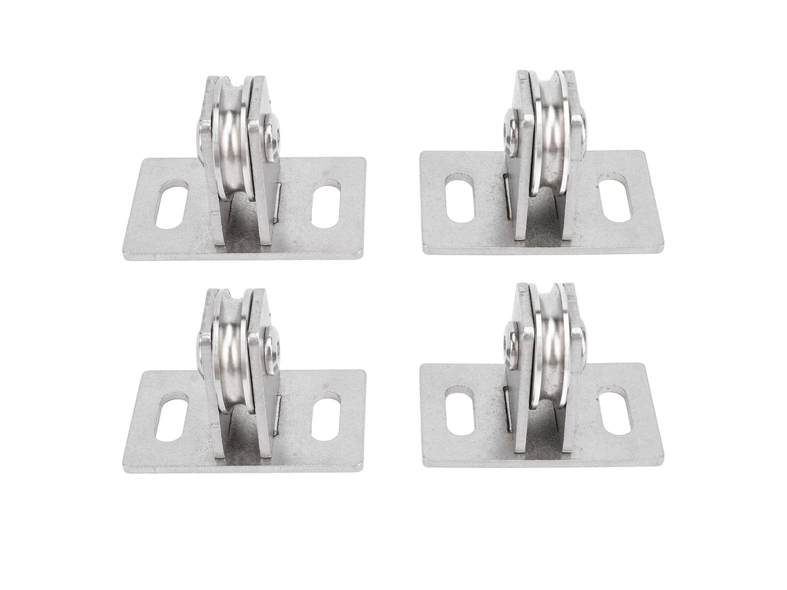 Polea Fija De Acero Al Carbono Con Rodamientos Dobles Silenciosos, 150 Kg, Para Montaje En Pared, Ideal Para Entrenamiento Con Pesas En Casa.