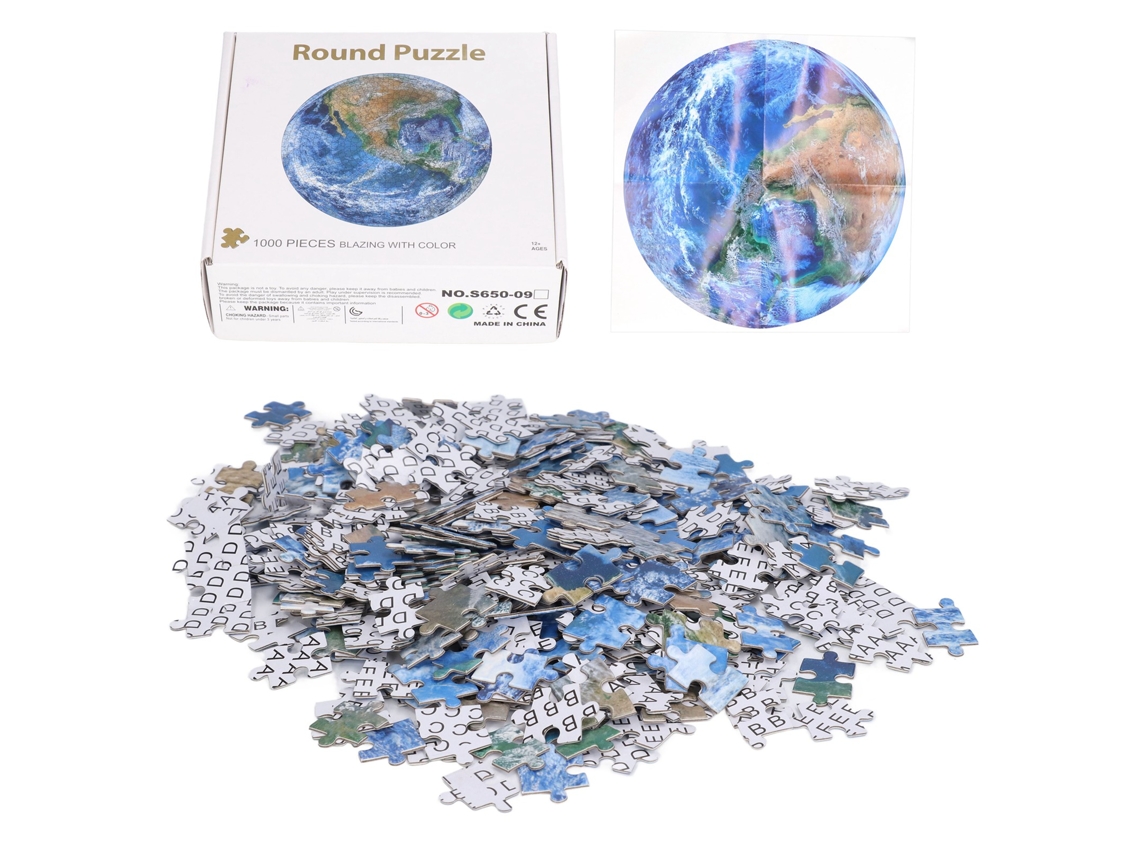 Puzzle De Rompecabezas Tierra 1000 Piezas Para Niños Y Adultos Juguete Educativo Regalo De Cumpleaños