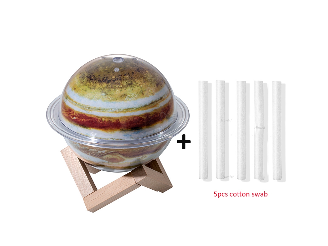 Humidificador y difusor de aromaterapia con luz LED. MDUG (con 5 filtros y USB)