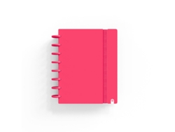 Cuaderno INGENIOX A5 Rayado 80Hj 100G Foam C/Goma Elástica Rojo 66025012