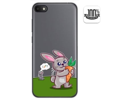 Carcasa Alcatel 1V 2019 TUMUNDOSMARTPHONE Conejo Multicolor