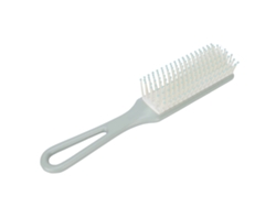 Pincel Desenredante Portátil Con Resistencia A Deslizamiento, Ventilado Y Masaje, Con Agujero De Colgado, Verde