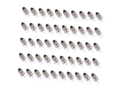 50 Bombillas Miniatura De Rosca Para Experimentos Científicos, Material Didáctico De Física.