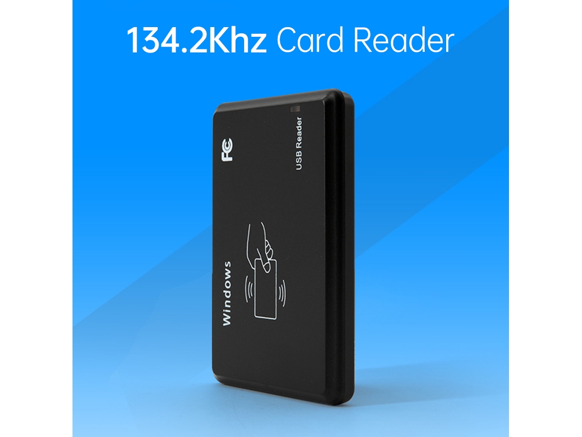 Leitor De Cartão Rfid 134.2khz Para Emid/fdx-b Porta Usb Gerenciamento Animal Peixes Equipamentos De Alimentação Automática