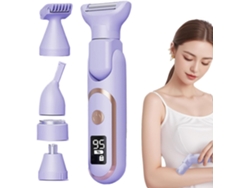Recortadora A Poils Pubiens Pour Femme, Tondeuse Bikini Femme,épilateur Facial 5 En 1, Rasoir Le