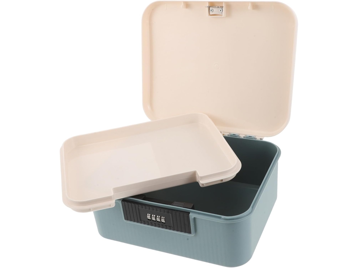 Caja de almacenamiento de pases con cerradura, contenedor con cerradura, contenedor de almacenamiento de pases SFUSHOS