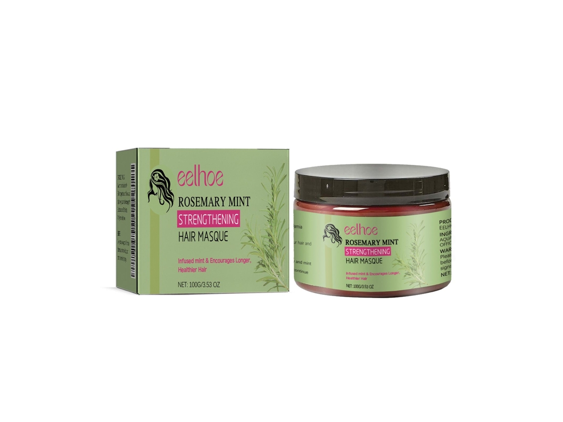 Mascarilla capilar de romero para un cabello nutrido y brillante.