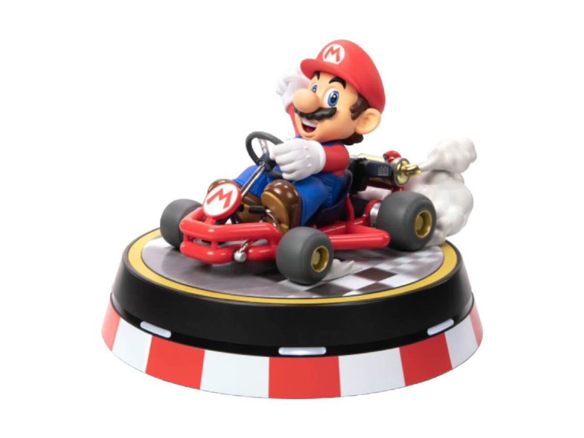 Figura First 4 Figures SUPER MARIO Mario Kart PVC Estatua Edición Coleccionista