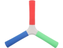 Bastón De Reacción, Caucho Pvc, Entrenamiento Atlético, Coordinación Mano-ojo