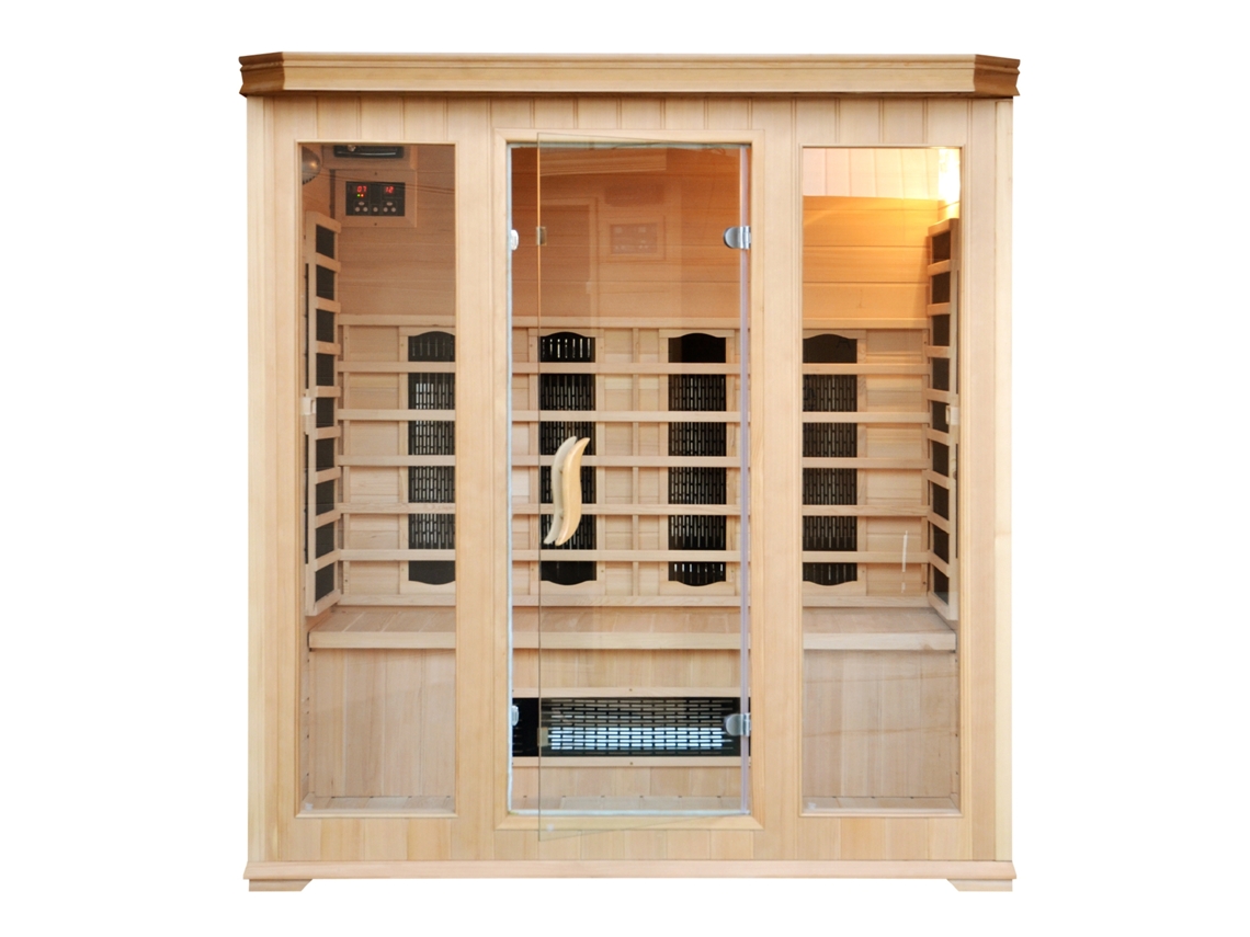 Sauna CONCEPT U Narvik 5 Plazas (Marrón - Madera - 175x135x190 cm)
