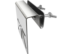 Soporte de esquina para cámara de vigilancia, metal blanco, para uso en exteriores - Slowmoose
