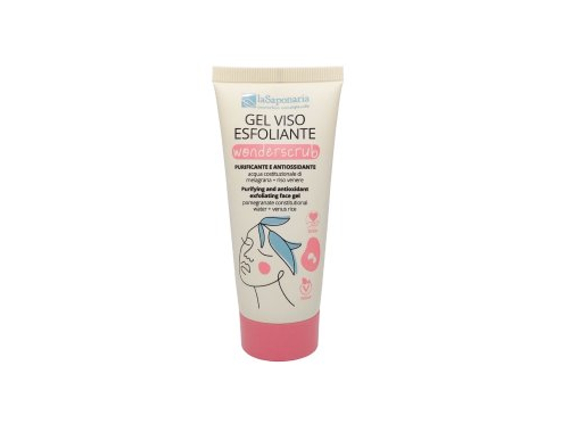 Wonderscrub LA SAPONARIA Gel Exfoliante Facial