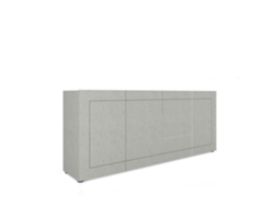 Aparador Elios Cashmere con 3 puertas y 3 cajones, 200 x 40 x 83,5 cm