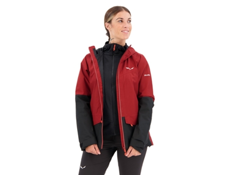 Casacos SALEWA Jaqueta Puez Goretex 2l Vermelho S Mulher