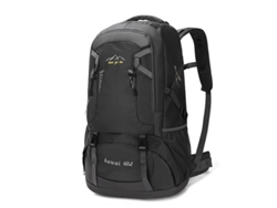 Mochila De 60l Para Montañismo Y Senderismo Black