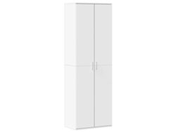 Aparador alto MAISON EXCLUSIVE en Derivados de Madera Blanca (60x35x180 cm)