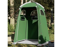 Tienda de ducha verde impermeable