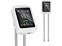 Medidor Digital De Suelo 6 En 1: Ph, Humedad (suelo/aire), Fertilidad, Luz, Temperatura – Regalo Ideal Para Jardineros Y Amantes De Las Plantas.