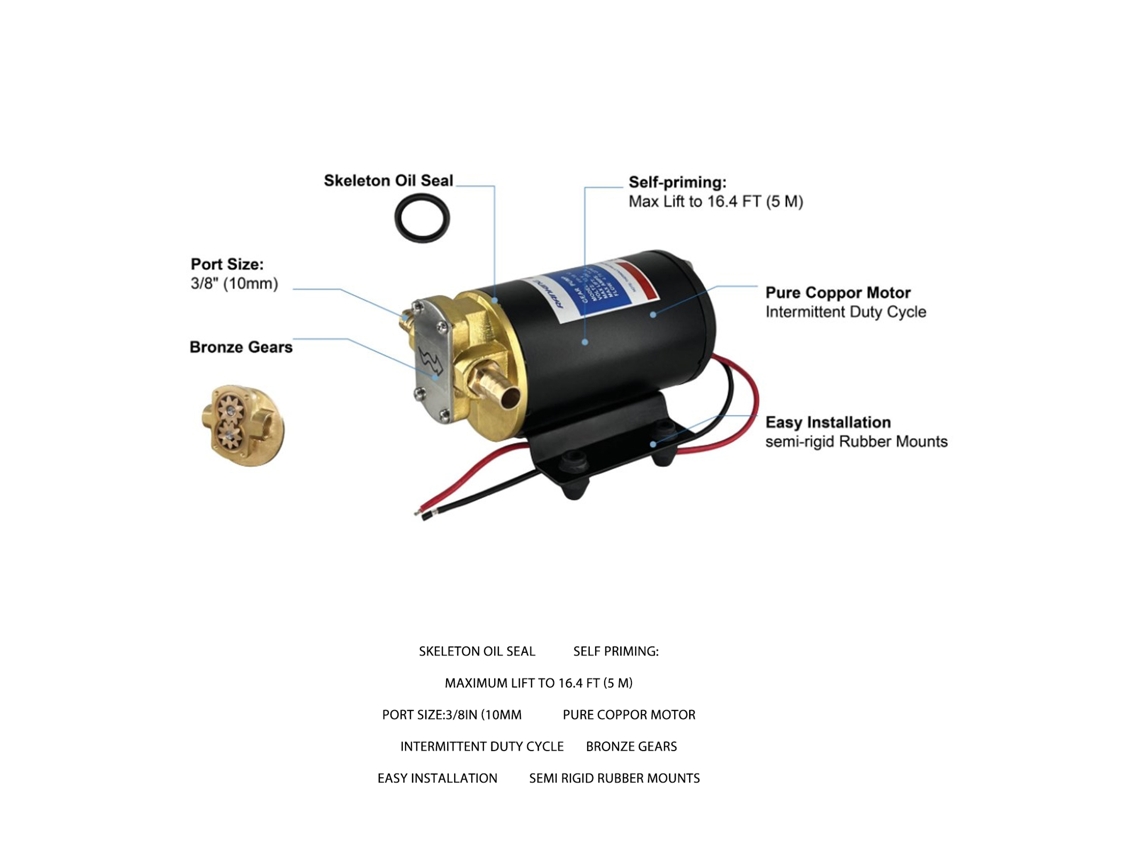 Sistema de bomba dispensadora de agua (autocebante, dispensador eléctrico)