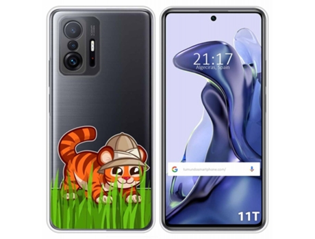 Carcasa Xiaomi 11T 5G / 11T Pro 5G TUMUNDOSMARTPHONE Dibujos Transparente Multicolor